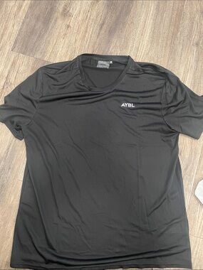 AYBL Black Athletic Crew Neck Tee